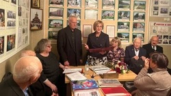 Губкинский ветеран принимал поздравления с 85-летним юбилеем