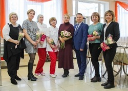 Работниц общественного питания комбината КМАруда поблагодарили в Губкине
