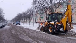 Губкинские работники коммунальных служб оперативно реагируют на изменения погоды