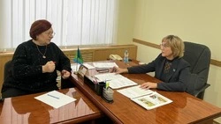 Председатель Совета депутатов Галина Колесникова провела очередной приём губкинцев
