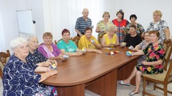Губкинцы приняли участие в мастер-классе по изготовлению народной куклы «Колокольчик»