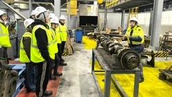 Студенты Губкинского филиала «МИСИС» посетили с экскурсией Лебединский ГОК