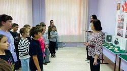 Губкинские школьники посетили интерактивную выставку в День ветеранов боевых действий