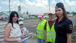 Юные губкинцы посетили встречу о правилах дорожного движения
