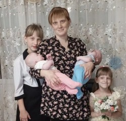 Подарок судьбы. Многодетная мама из Губкина родила «королевскую двойню»