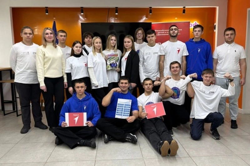  Первая встреча команд Движения Первых из ГГПК и БГТУ им. Шухова прошла в Губкине