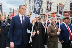 Вячеслав Гладков и Игорь Маковский почтили память героев Великой Отечественной войны 9 мая 