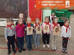 Юные губкинцы приняли участие во Всероссийской спортивно-патриотической акции «Прыжок времени»