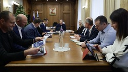 Вячеслав Гладков: «Обсудили развитие футбола в Белгородской области»