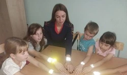 Юные губкинцы приняли участие в мастер-классе «Засветись ради безопасности»