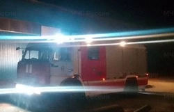 Губкинские огнеборцы ликвидировали пожар в неэксплуатируемом здании