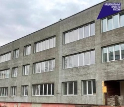 Капитальный ремонт средней школы № 17 ведётся в Губкине