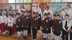 Парад строя и песни «Салют, Победа!» среди воспитанников дошкольных учреждений прошёл в Губкине