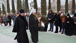 Духовенство Белгородской митрополии провело рождественское богослужение