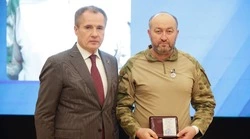 Сотрудник Белгородэнерго удостоен медали «За доблесть в рядах Белгородской самообороны»