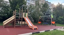 Новая детско-игровая зона появилась в Губкине