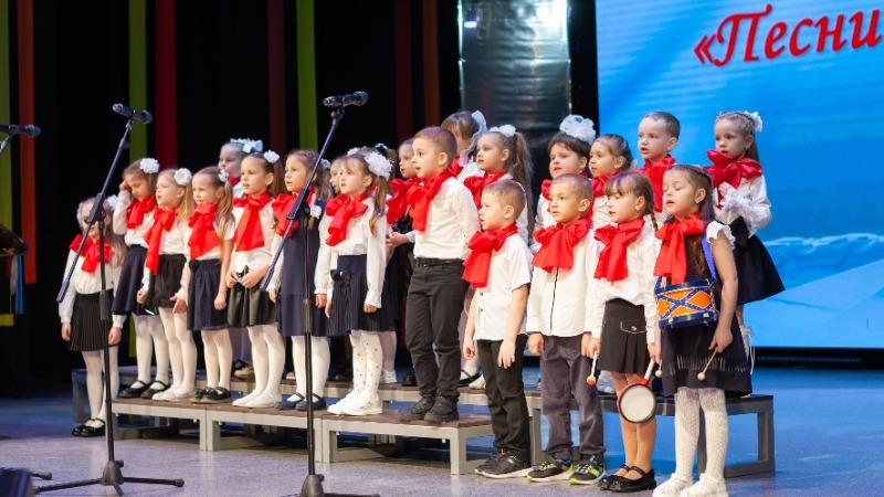Конкурс-фестиваль детских хоровых коллективов «Песни о важном» прошёл в Губкине