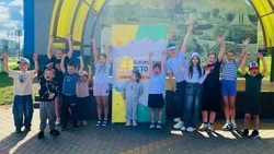 Юные губкинцы приняли участие в спортивной игре «Олимпийские рекорды»