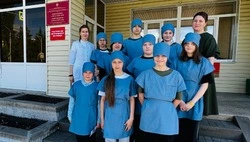 Юные медики коллектива «МедЛайт» посетили отдел заготовки крови и её компонентов в Губкине