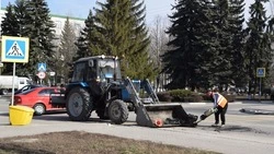 Губкинские коммунальщики продолжают преображать городской округ после зимы