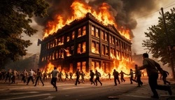 Губкинские спасатели напомнили правила поведения в местах массового пребывания людей