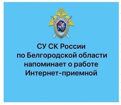 Региональное следственное управление напоминило о работе интернет-приёмной