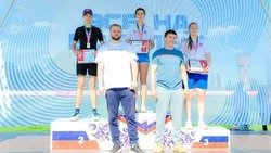 Губкинская спортсменка одержала победу в спортивном турнире «Фестиваль бобслея – многоборье»