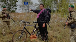 Гражданин США попытался пересечь границу РФ на велосипеде рядом с Белгородской областью