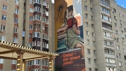 Торцы трёх домов украсили муралами в Губкине