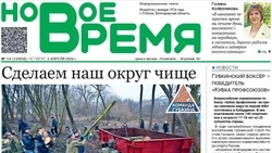 Газета «Новое время» № 14 от 2 апреля 2026 года