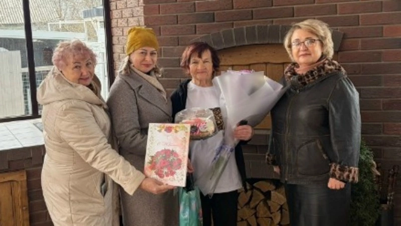 Жительница Губкина Венера Николаевна Ермакова отмечает свой 85-й день рождения