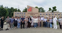 Губкинцы посетили Красненский район в рамках проекта «К соседям в гости»