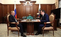 Владимир Путин провёл встречу с Вячеславом Гладковым
