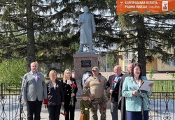 Никаноровцы торжественно открыли памятник генералу Николаю Ватутину