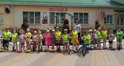 Юные губкинцы отметили Всемирный день велосипеда