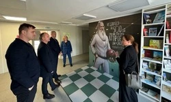 Ветераны СВО побывали в Губкинском Центре «Воин»