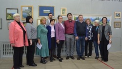  Персональная выставка губкинского художника Дмитрия Краснова открылась в краеведческом музее