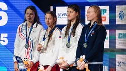 Губкинская пловчиха завоевала серебро Кубка России