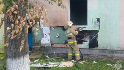 Пожар произошёл в многоквартирном доме в Губкине
