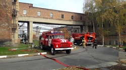 Спасатели потушили условный пожар на Губкинской ТЭЦ