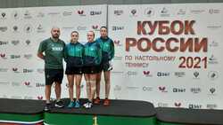 Губкинская теннисистка завоевала бронзу Кубка России