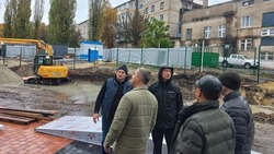 Заместитель губернатора Белгородской области Владимир Базаров посетил Губкин
