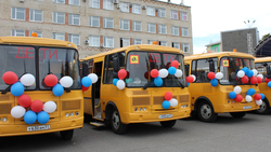 Сельские школы Губкинского горокруга получили новые автобусы