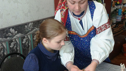 Губкинские дети заинтересовались русским народным творчеством