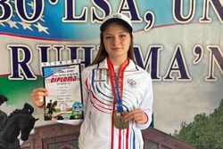 Губкинская спортсменка – победитель Первенства мира по гиревому спорту