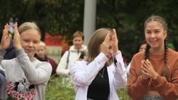 Танцевальный флешмоб прошёл в Губкине