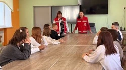 Губкинские школьники приняли участие в мастер-классе «Твой шаг к безопасности»