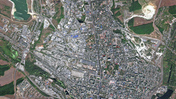 Роскосмос опубликовал снимок Белгорода со спутника