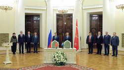 Белгородская облдума и Заксобрание Санкт-Петербурга подписали соглашение о сотрудничестве