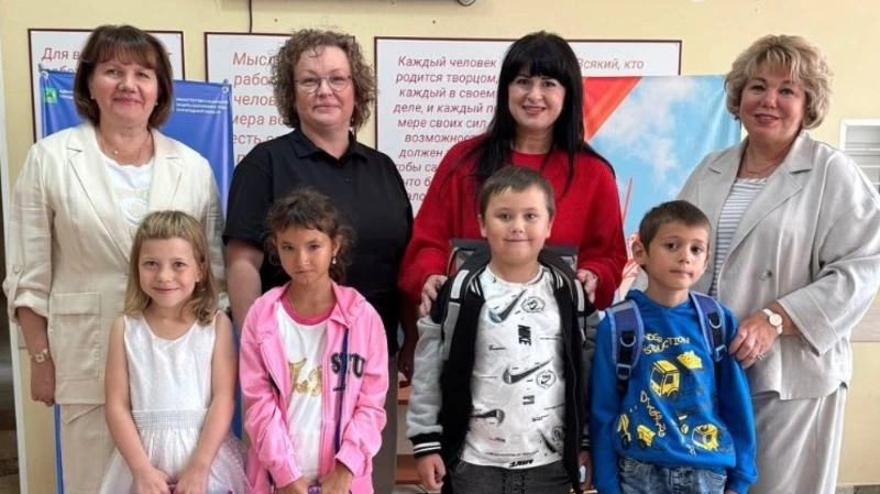 Ежегодная благотворительная акция «Соберёмся в школу ВМЕСТЕ!» продолжилась в Губкине